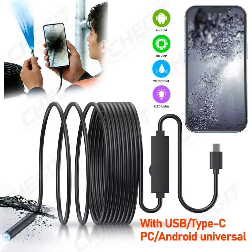 Macro Photography Led Lighting - NEW Endoscope for OTG Android Phone