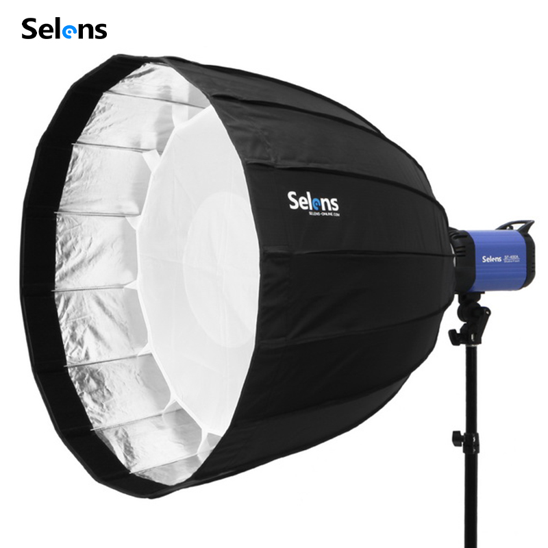 Parabolic Umbrella Deep - Selens Deep Parabolic Hexadecagon Umbrella Softbox