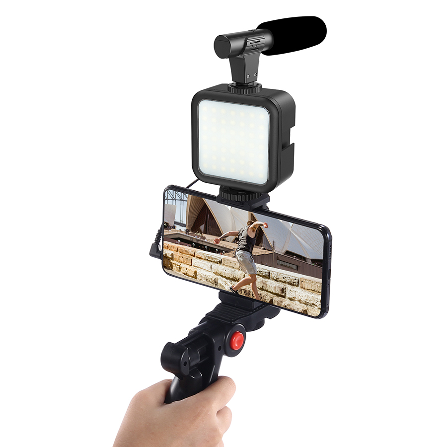 Macro Photography Lighting Kit - Smartphone Vlogging Kit Video Recording Equipment