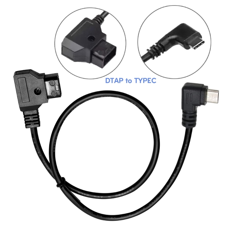 V Mount Battery - PD USB Type-C Male To D-Tap