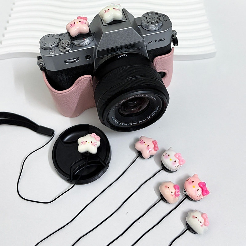 Macro Photography Lighting Kit - Camera Lens Cap Anti Lost Rope