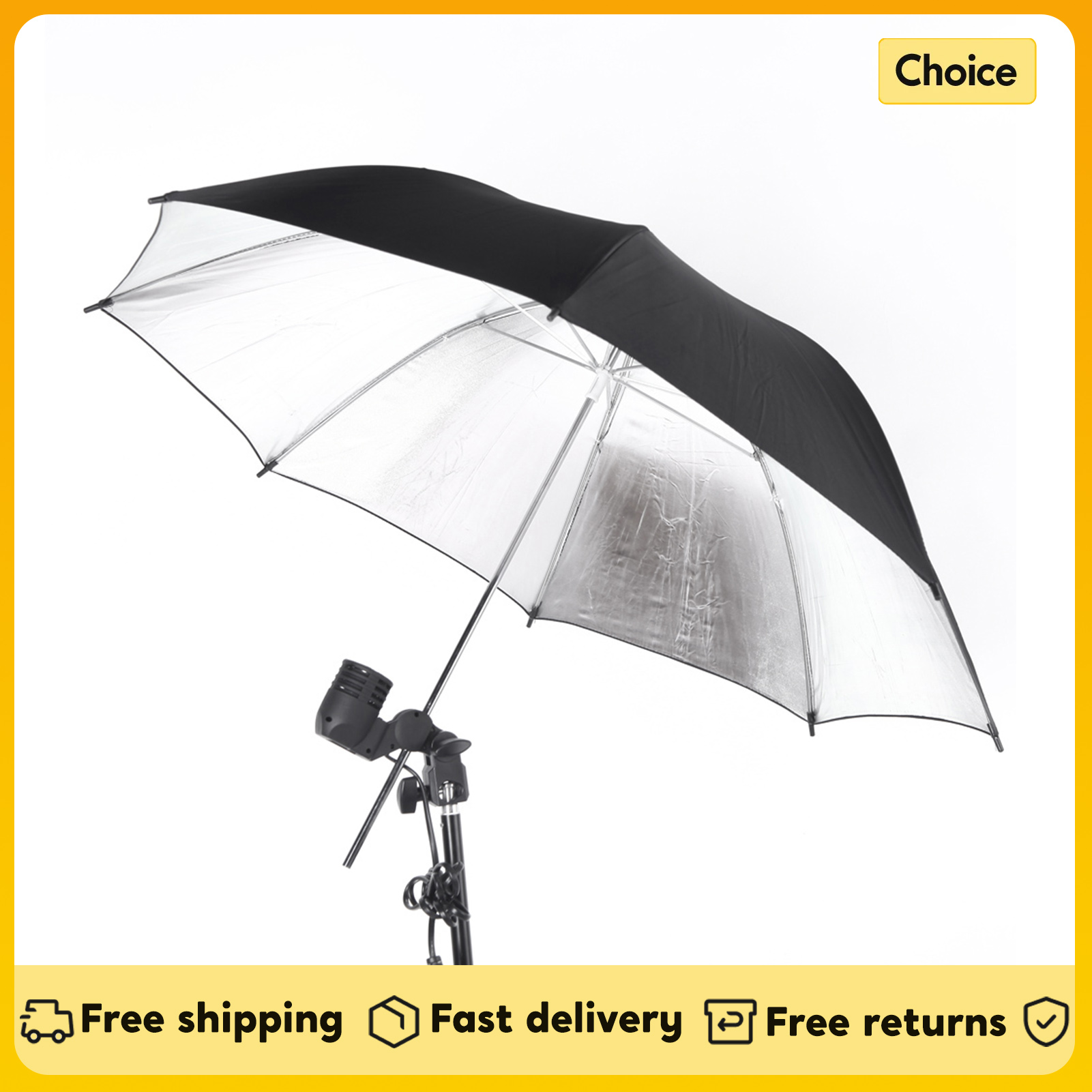 Macro Photography Lighting Kit - 83cm/ 33inch Studio Reflector Umbrella Studio
