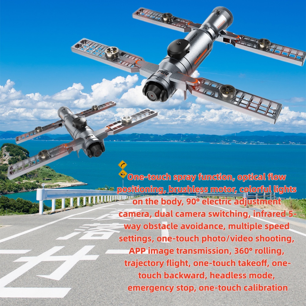 NEW AE22 Drone Accessories-Opt - مراجعة Photography Lighting Position وسعره