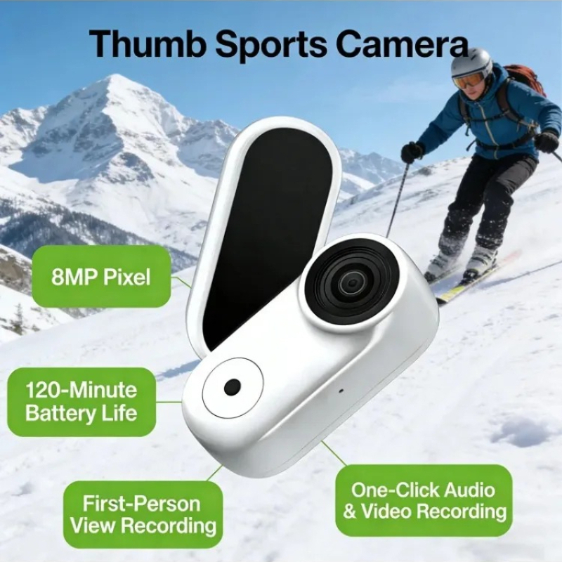 Magnetic Sport Action Cam 1080 - مراجعة Photography Lighting System وسعره