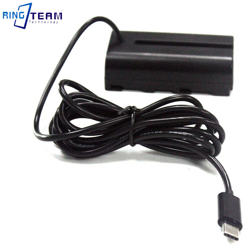 Type C Power Cable with NP-F55 - مراجعة Photography Lighting For Dummies وسعره