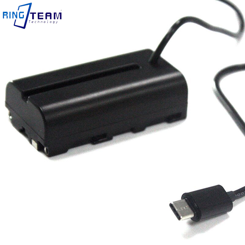 Type C Power Cable with NP-F55 - مراجعة Photography Lighting For Dummies وسعره