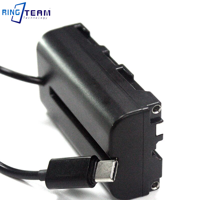 Type C Power Cable with NP-F55 - مراجعة Photography Lighting For Dummies وسعره