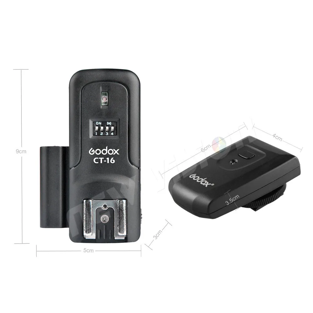 Godox CT-16 Wireless Flash Tri - مراجعة Trigger Receiver Set وسعره