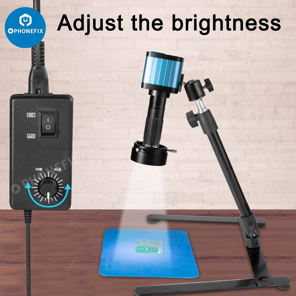 48MP Microscope Camera Set Uni - مراجعة Photography Lighting Definition وسعره