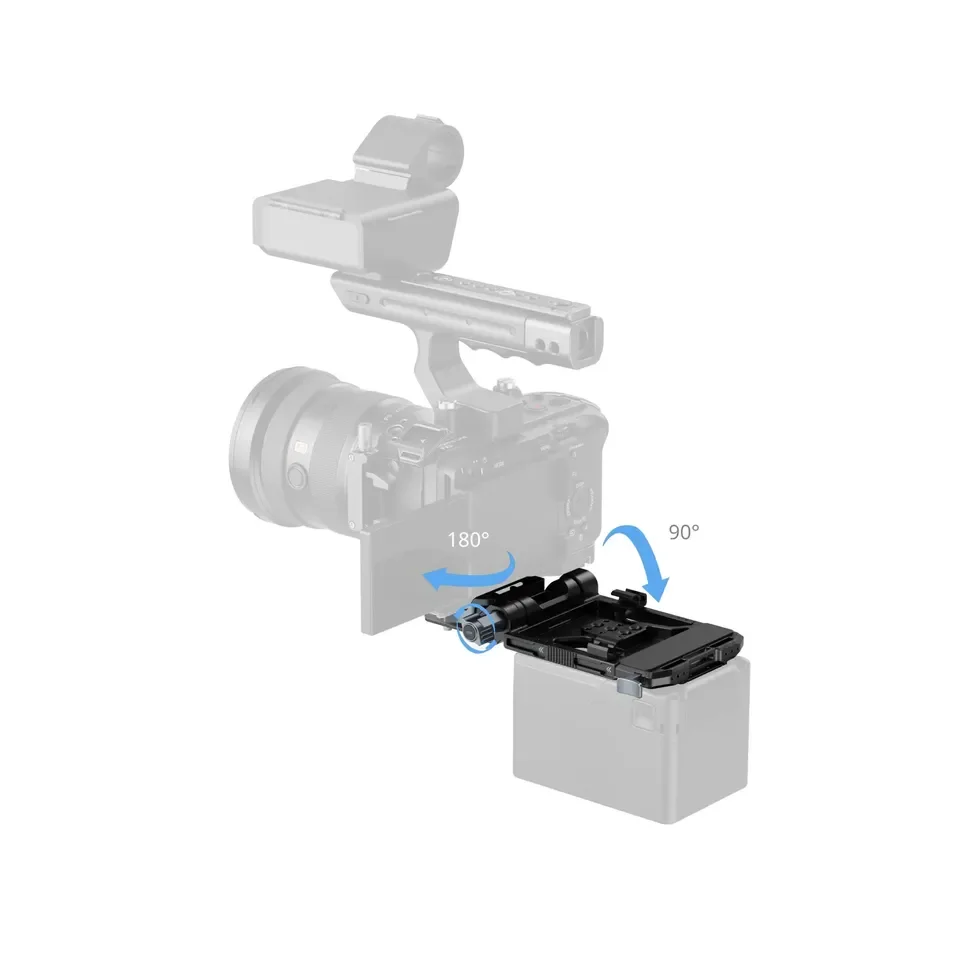 NEW For SmallRig 5315 Aluminum - مراجعة V Mount Battery وسعره