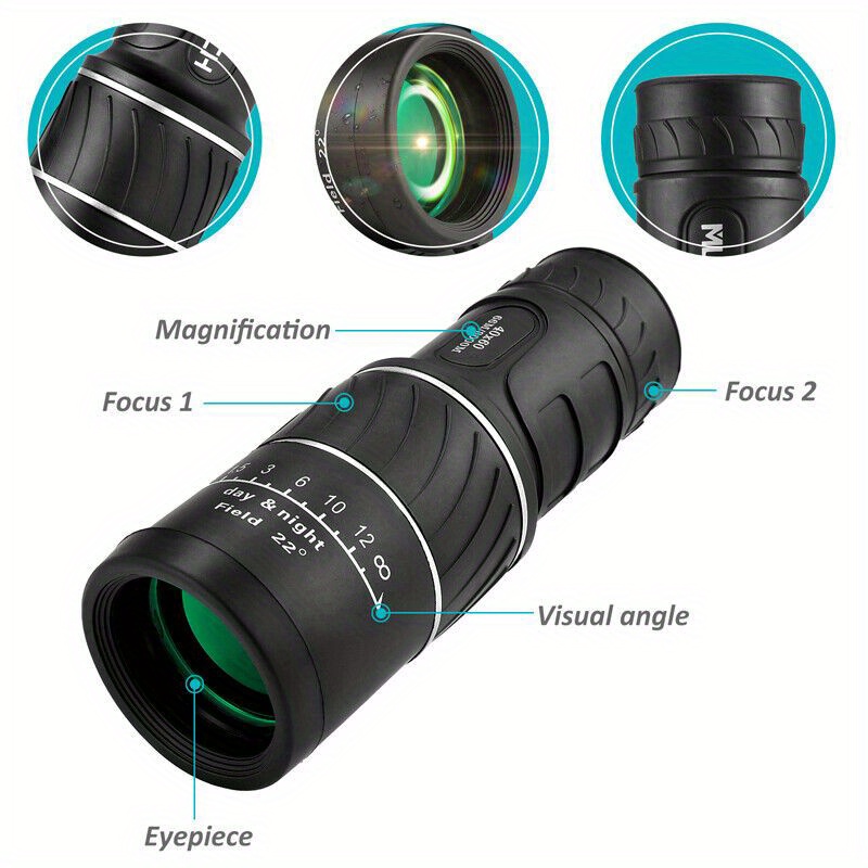 16x52 Outdoor Portable High De - مراجعة Photography Lighting Definition وسعره
