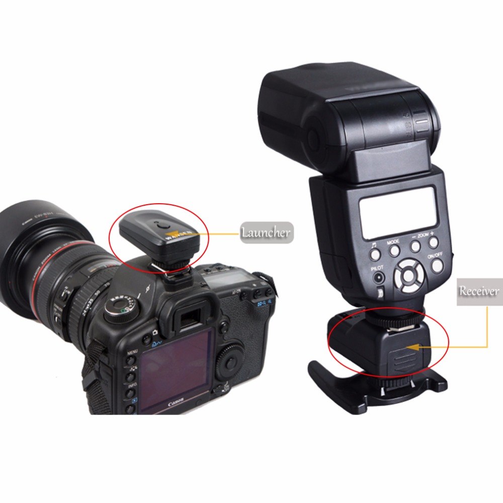 Universal 4 Channels Transmitt - مراجعة Trigger Receiver Set وسعره