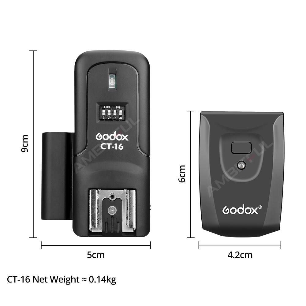 Godox CT-16 16 Channels Wirele - مراجعة Trigger Receiver Set وسعره