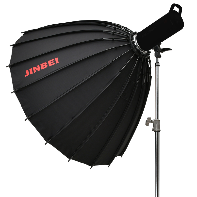 JINBEI 120cm Deep Reflective P - مراجعة Parabolic Umbrella Deep وسعره