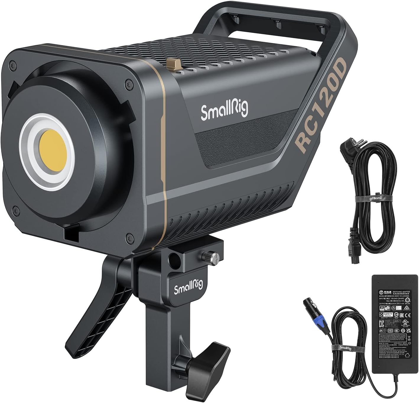 SmallRig RC 120D 120W COB LED  - مراجعة V Mount Battery وسعره