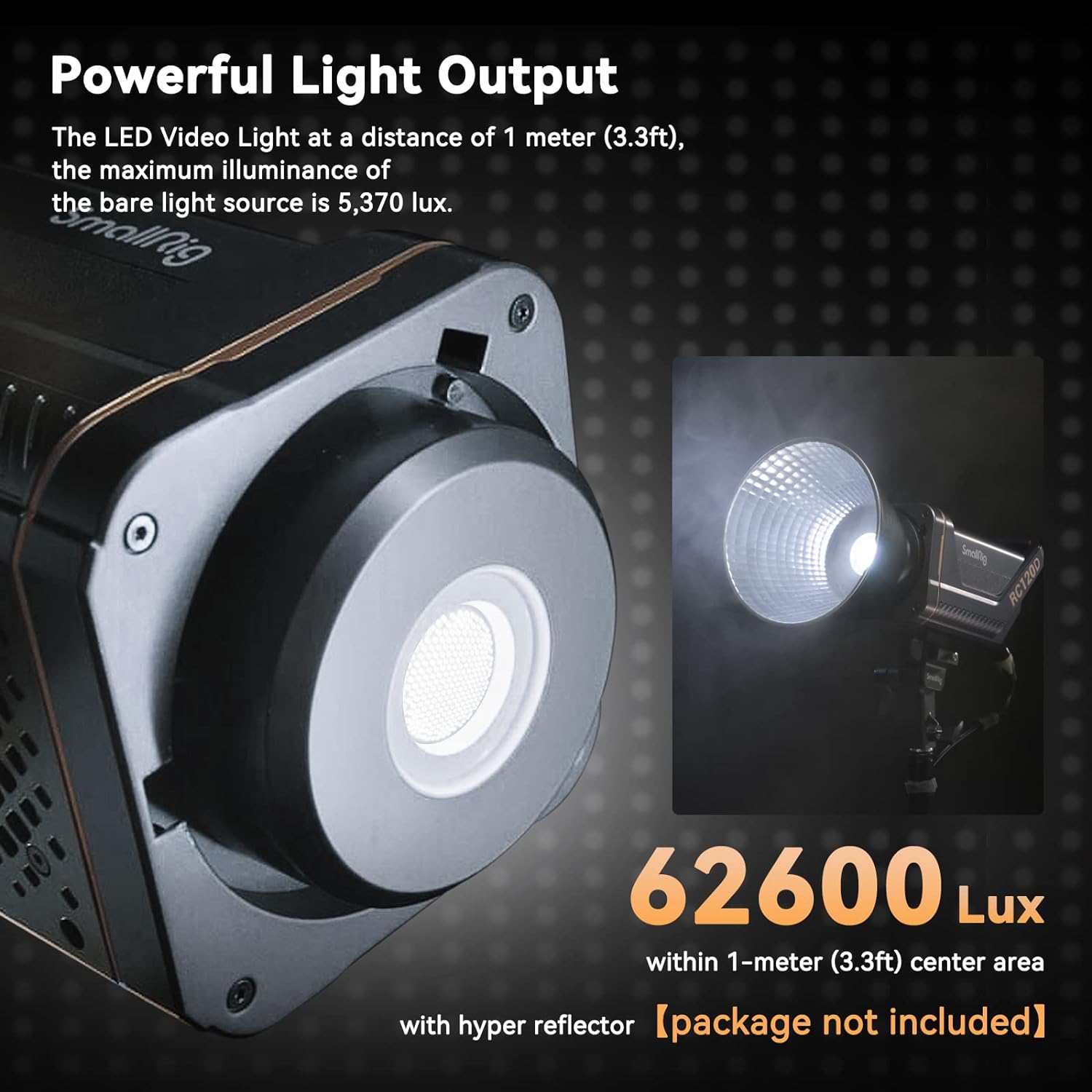 SmallRig RC 120D 120W COB LED  - مراجعة V Mount Battery وسعره
