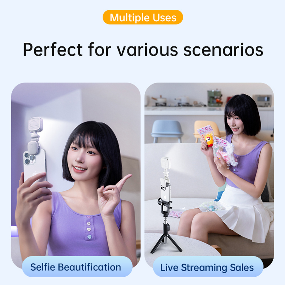 Portable LED Selfie Light Came - مراجعة Macro Photography Led Lighting وسعره