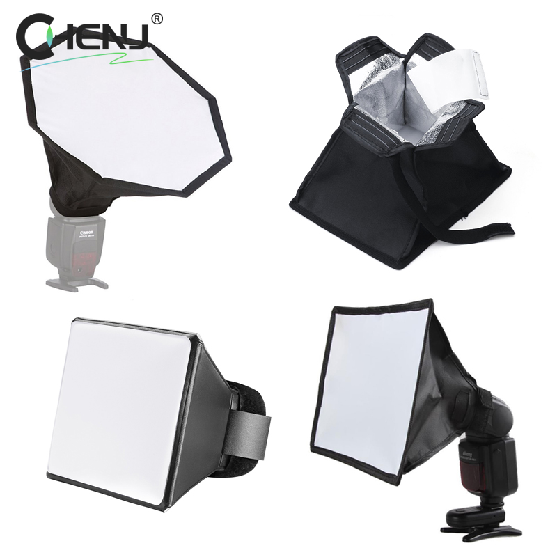 1pcs Foldable Flash Diffuser S - مراجعة Photography Lighting Case وسعره