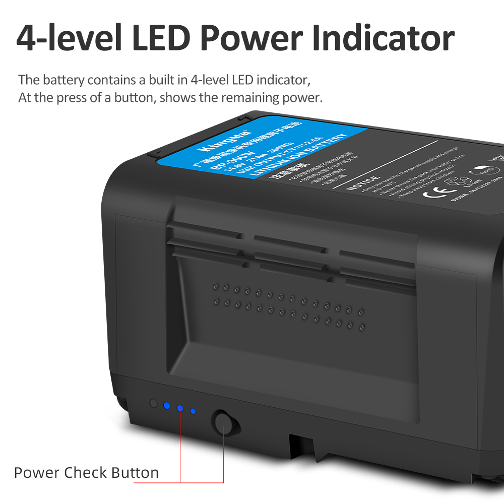 Kingma High Capacity 21000mAh  - مراجعة V Mount Battery وسعره