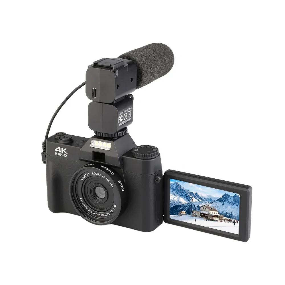 Portable Auto Focus 4k30fps Ul - مراجعة Photography Lighting Definition وسعره