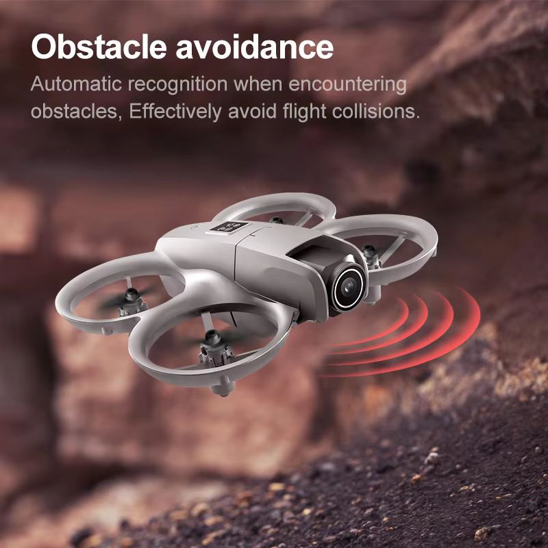 NEW 2026 Mini Foldable Drone W - مراجعة Photography Lighting Position وسعره