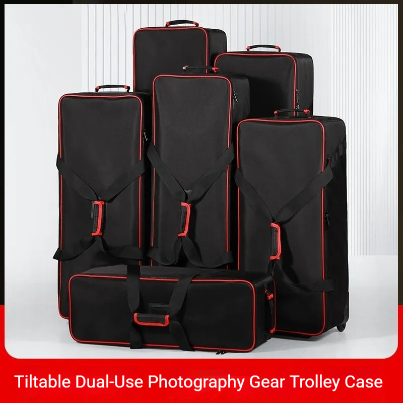 Studio Flash Light Kit Bag Pho - مراجعة Photography Lighting Case وسعره