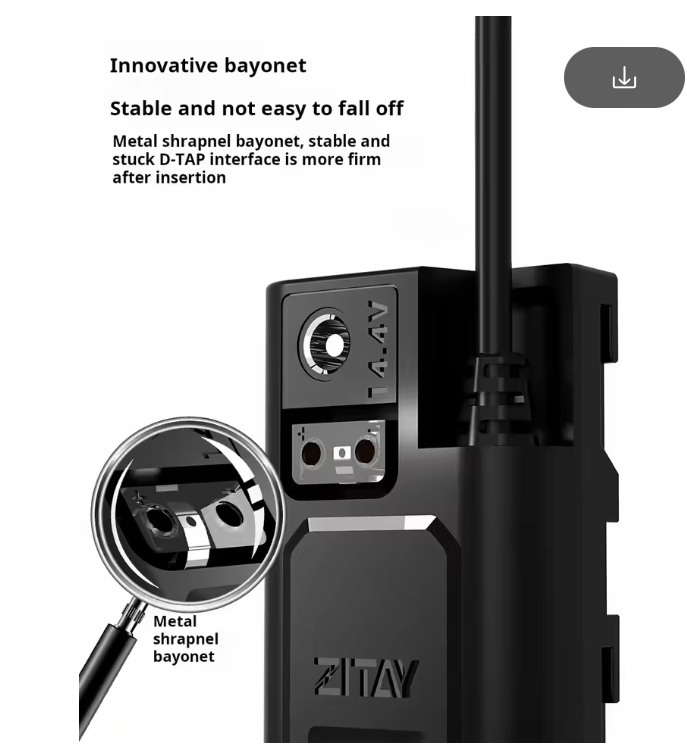 ZITAY D-TAP to NP-F550 Camera  - مراجعة Photography Lighting For Dummies وسعره