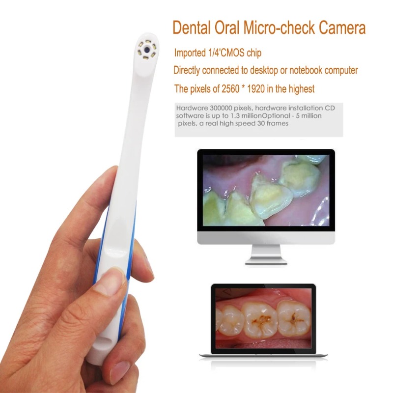 USB Dental Camera Wireless Int - مراجعة Macro Photography Led Lighting وسعره