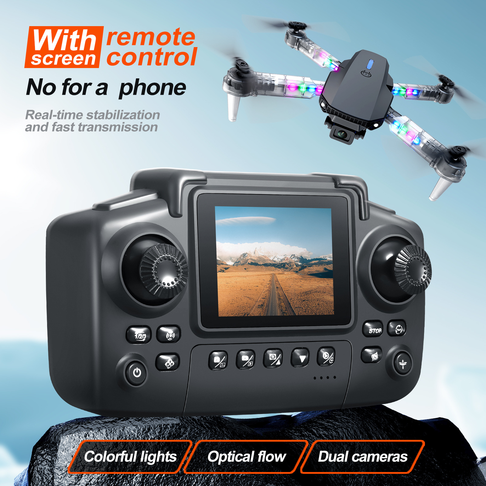 New E99 Light Screen Control F - مراجعة Photography Lighting Definition وسعره