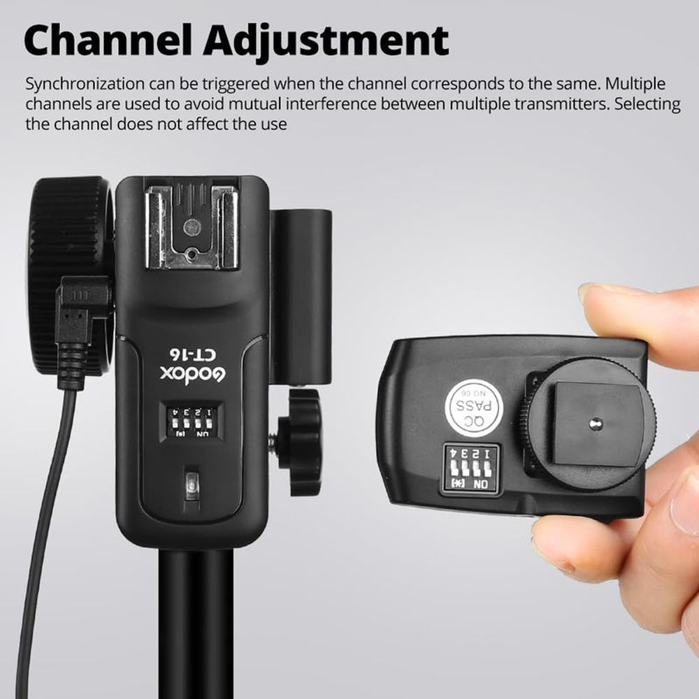 Godox CT-16 16 Channels Wirele - مراجعة Trigger Receiver Set وسعره