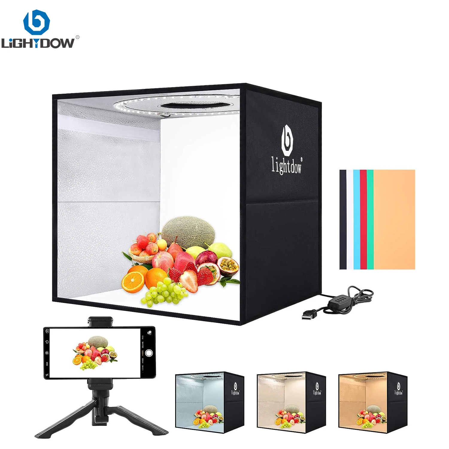 Lightdow Photo Studio Light Bo - مراجعة Photography Lighting Case وسعره