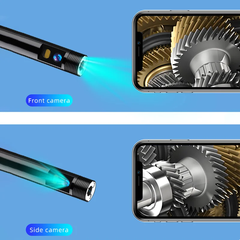 Single/Dual Lens Endoscope Cam - مراجعة Macro Photography Led Lighting وسعره