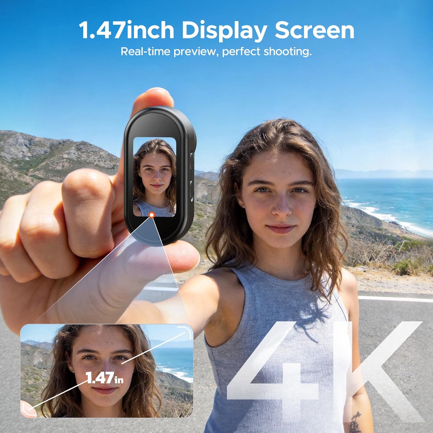 New Sports camera 4K Body Acti - مراجعة Photography Lighting System وسعره