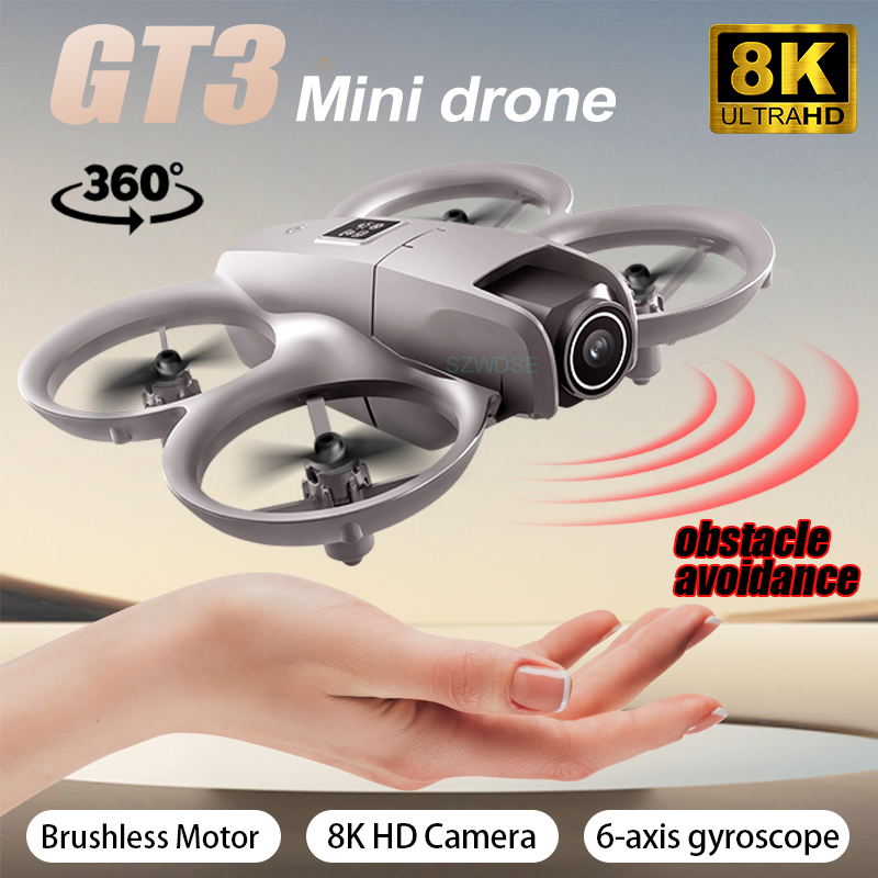 GT3/T3 Mini Drone Aerial Photo - مراجعة Photography Lighting Definition وسعره