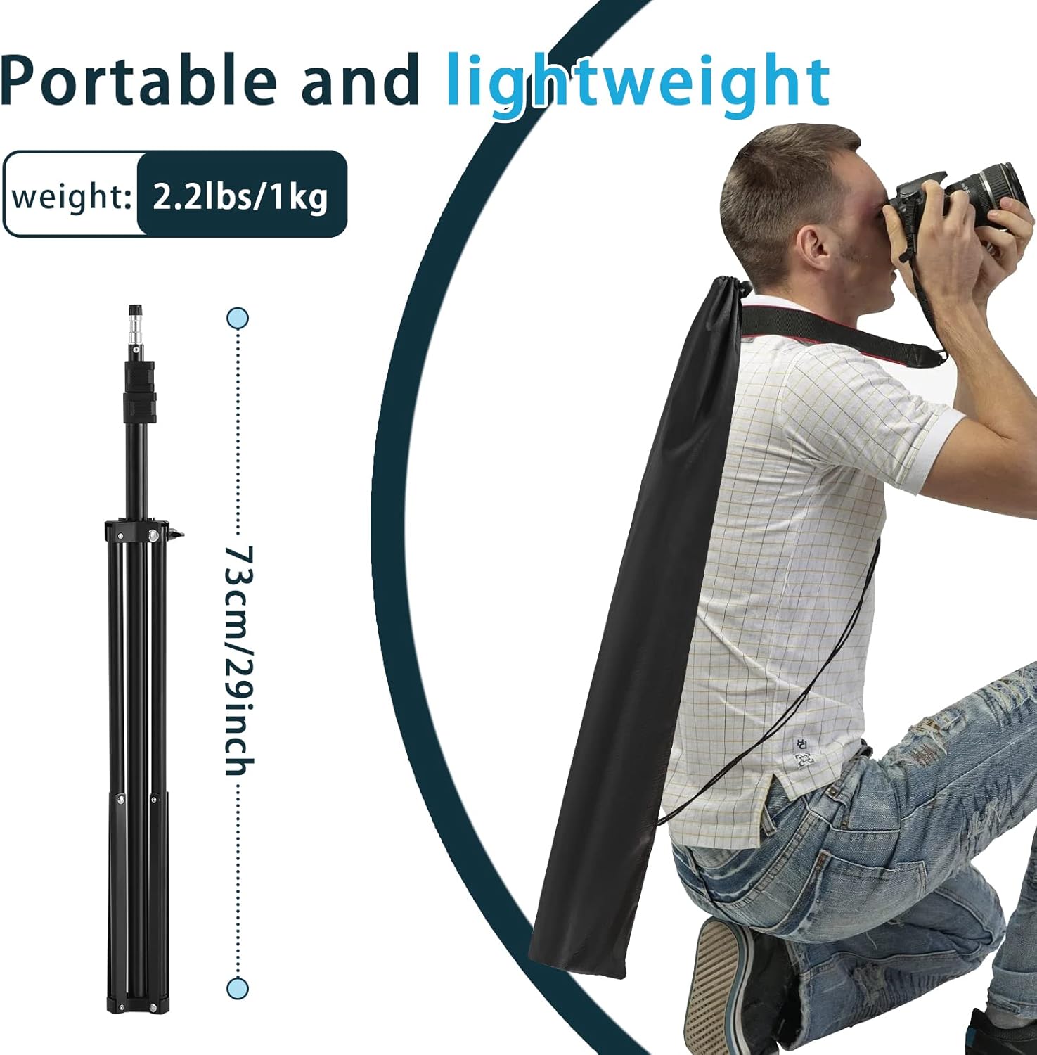 2 Pack Aluminum Light Photogra - مراجعة Photography Lighting Case وسعره
