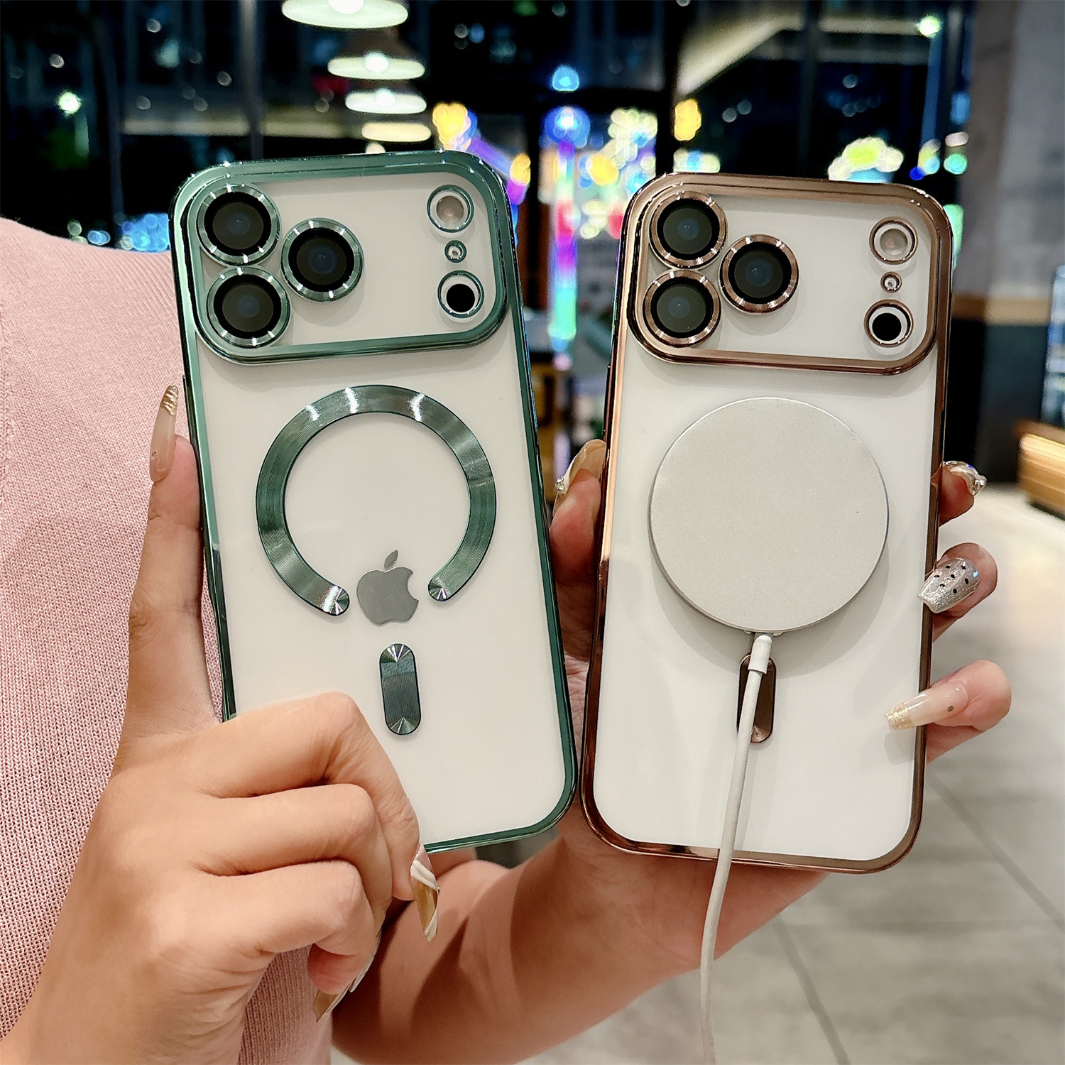 For iPhone 17 Pro Max 17 Pro i - مراجعة Photography Lighting Case وسعره