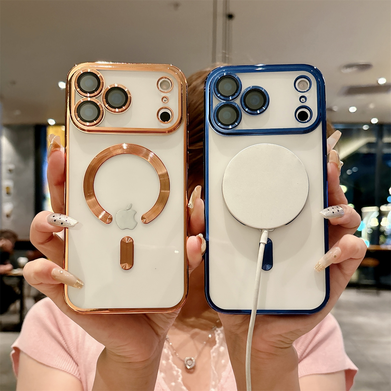 For iPhone 17 Pro Max 17 Pro i - مراجعة Photography Lighting Case وسعره