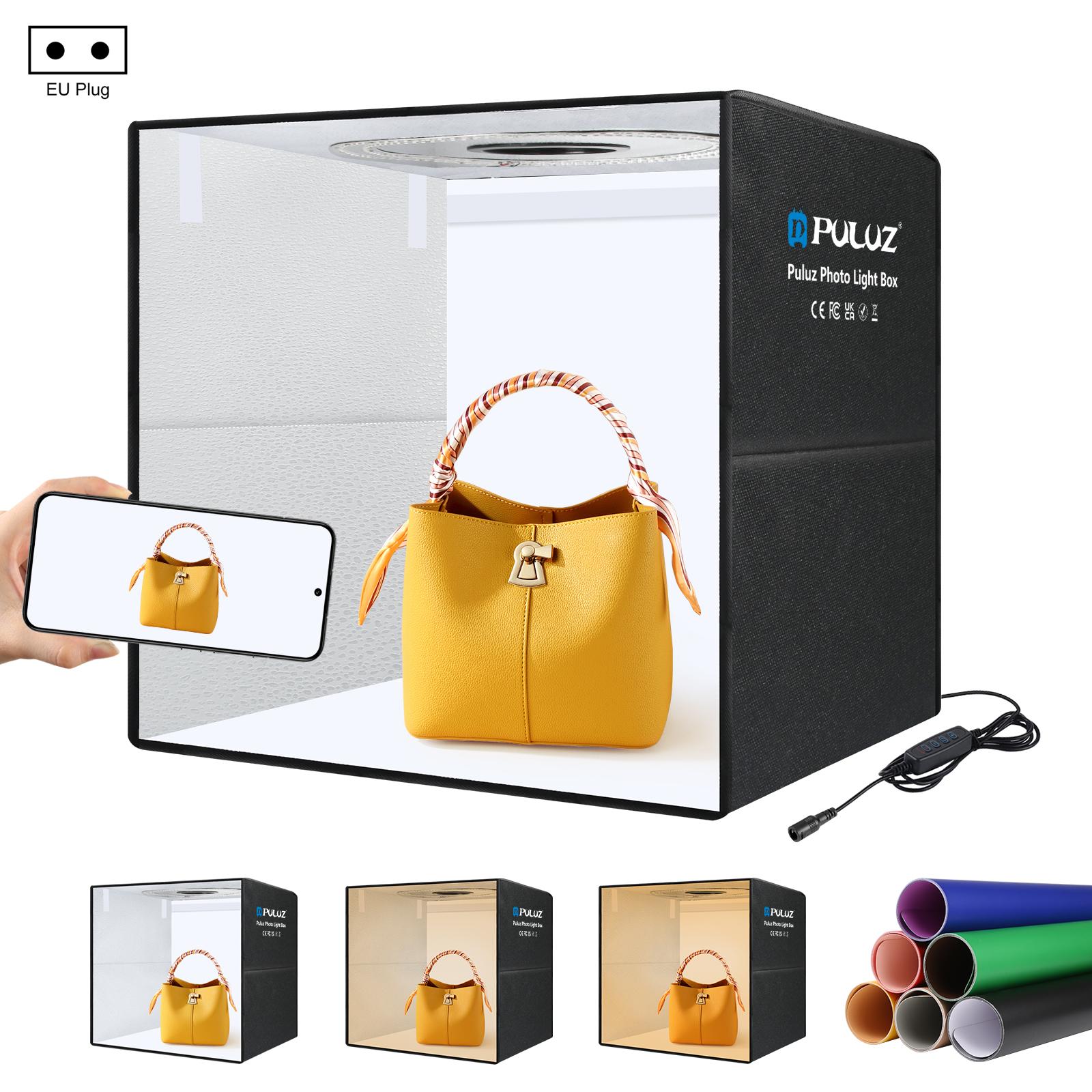 PULUZ 50cm Folding Portable Ri - مراجعة Photography Lighting Case وسعره