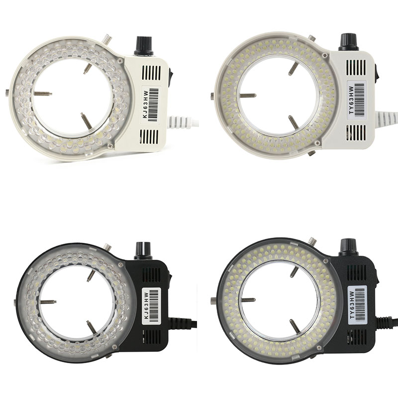 Adjustable 144 LED Ring Light  - مراجعة Macro Photography Led Lighting وسعره