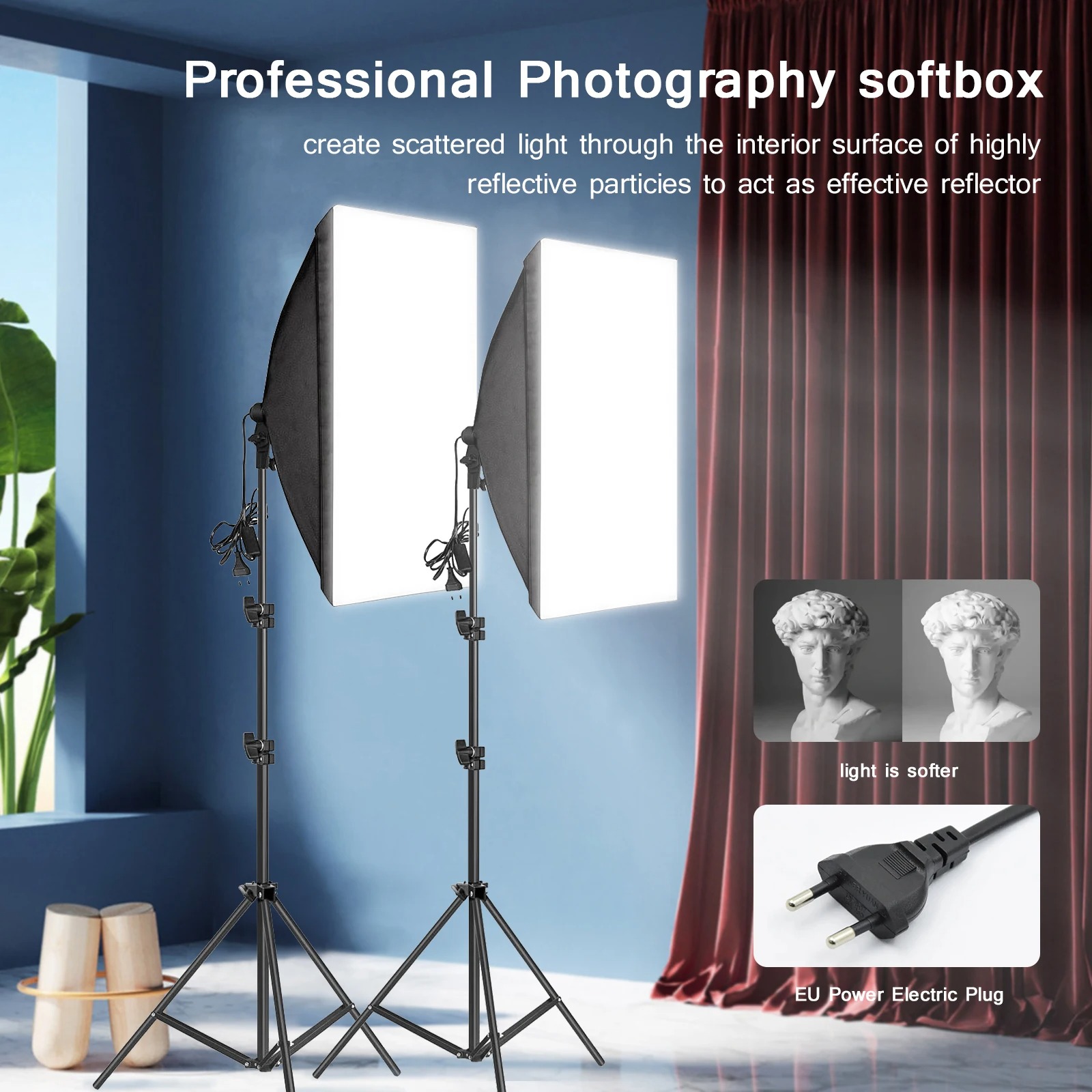 Professional Photography Softb - مراجعة Photography Lighting System وسعره