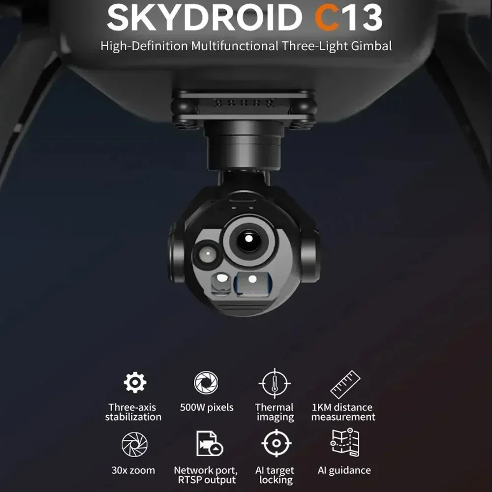 Skydroid C13 HD 3-Light Gimbal - مراجعة Photography Lighting Classes وسعره