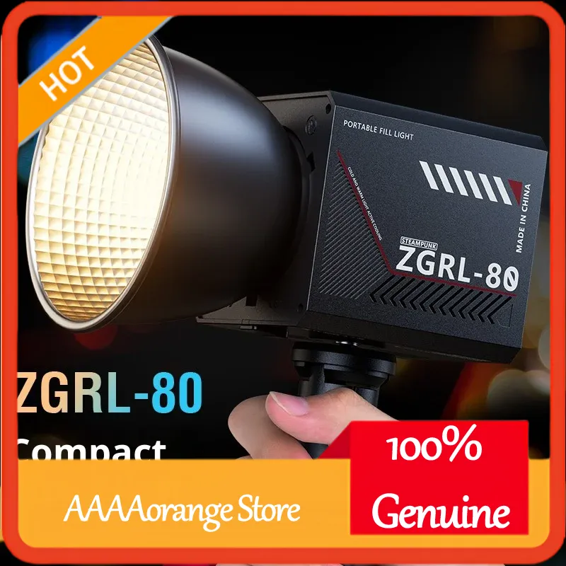 ZGRL80 80W COB LED Video Light - مراجعة Photography Lighting System وسعره