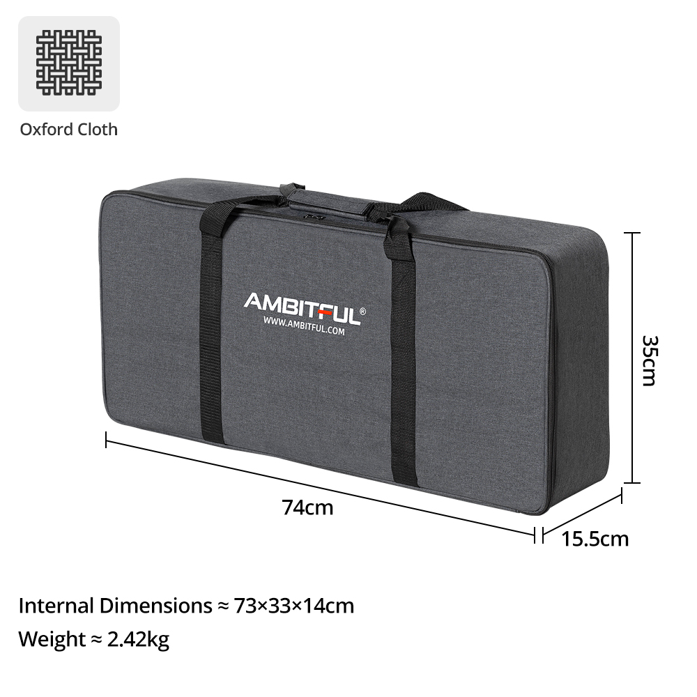 AMBITFUL new PB06 Portable Car - مراجعة Photography Lighting Case وسعره