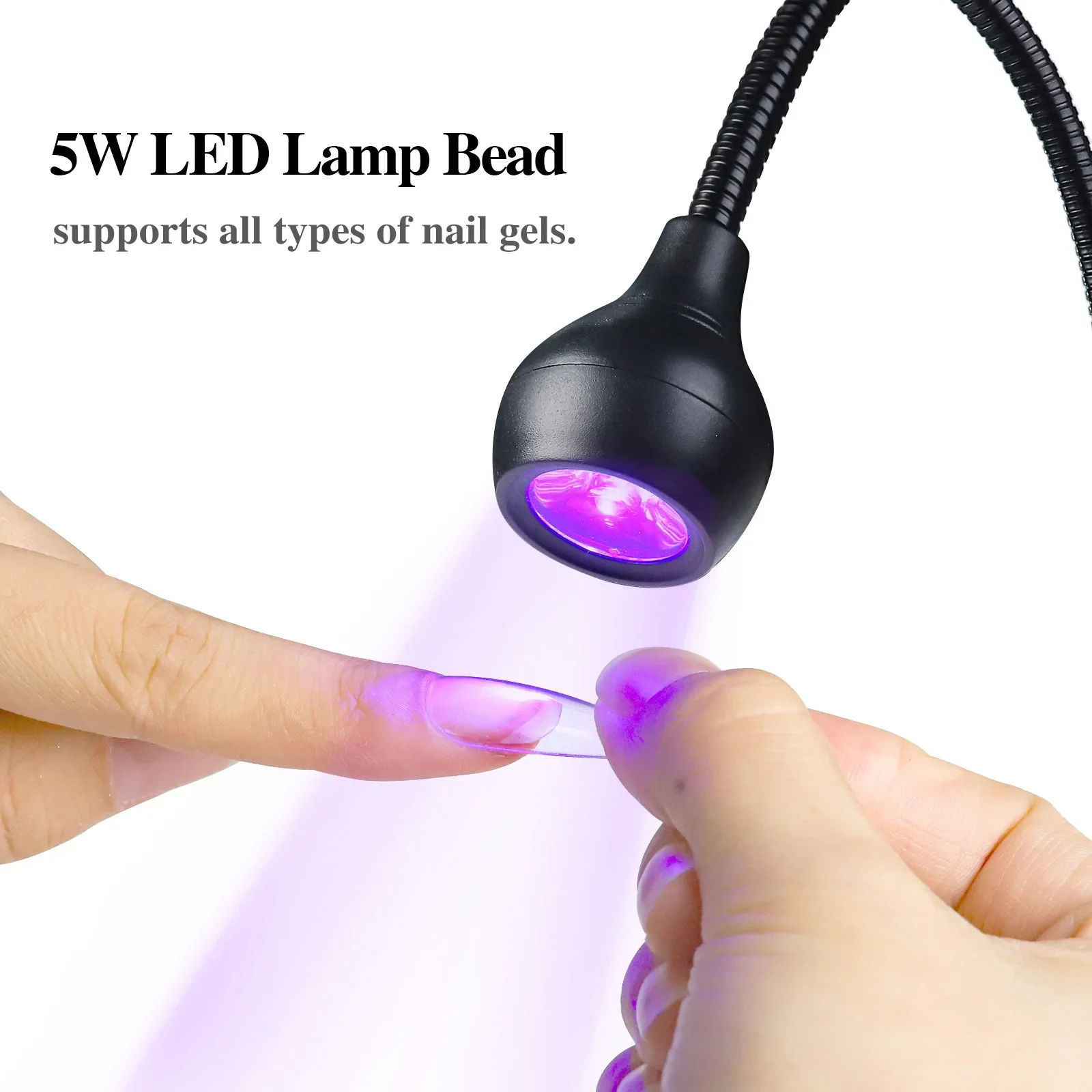 LED UV Light for Drying Nail P - مراجعة Photography Lighting Gel وسعره