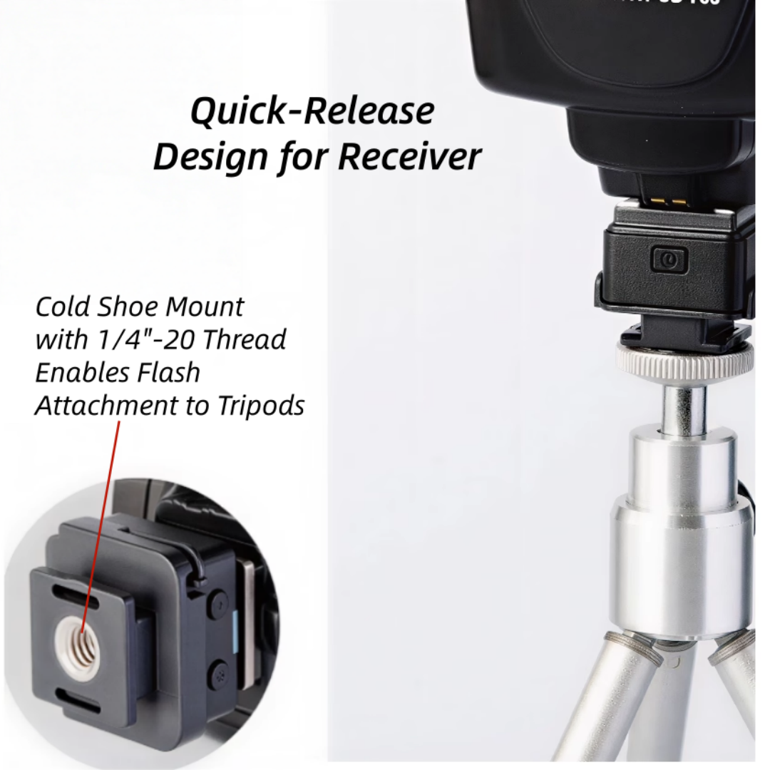 Universal FlashQ T2 Wireless F - مراجعة Trigger Receiver Set وسعره