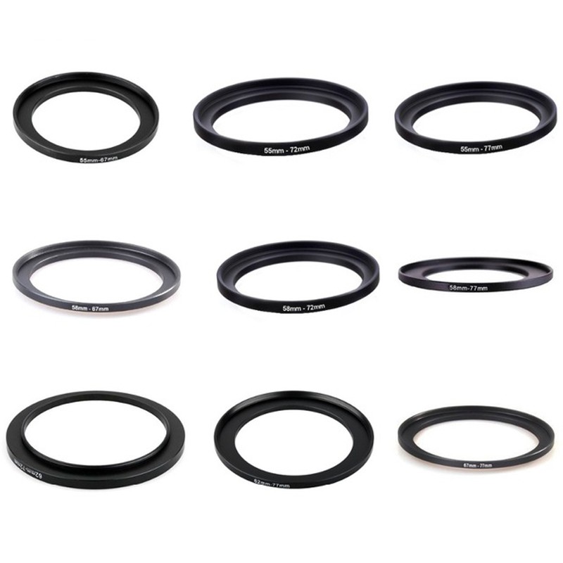 1PCS 40.5-62 55-67 55-72 55-77 - مراجعة Macro Photography Lighting Kit وسعره