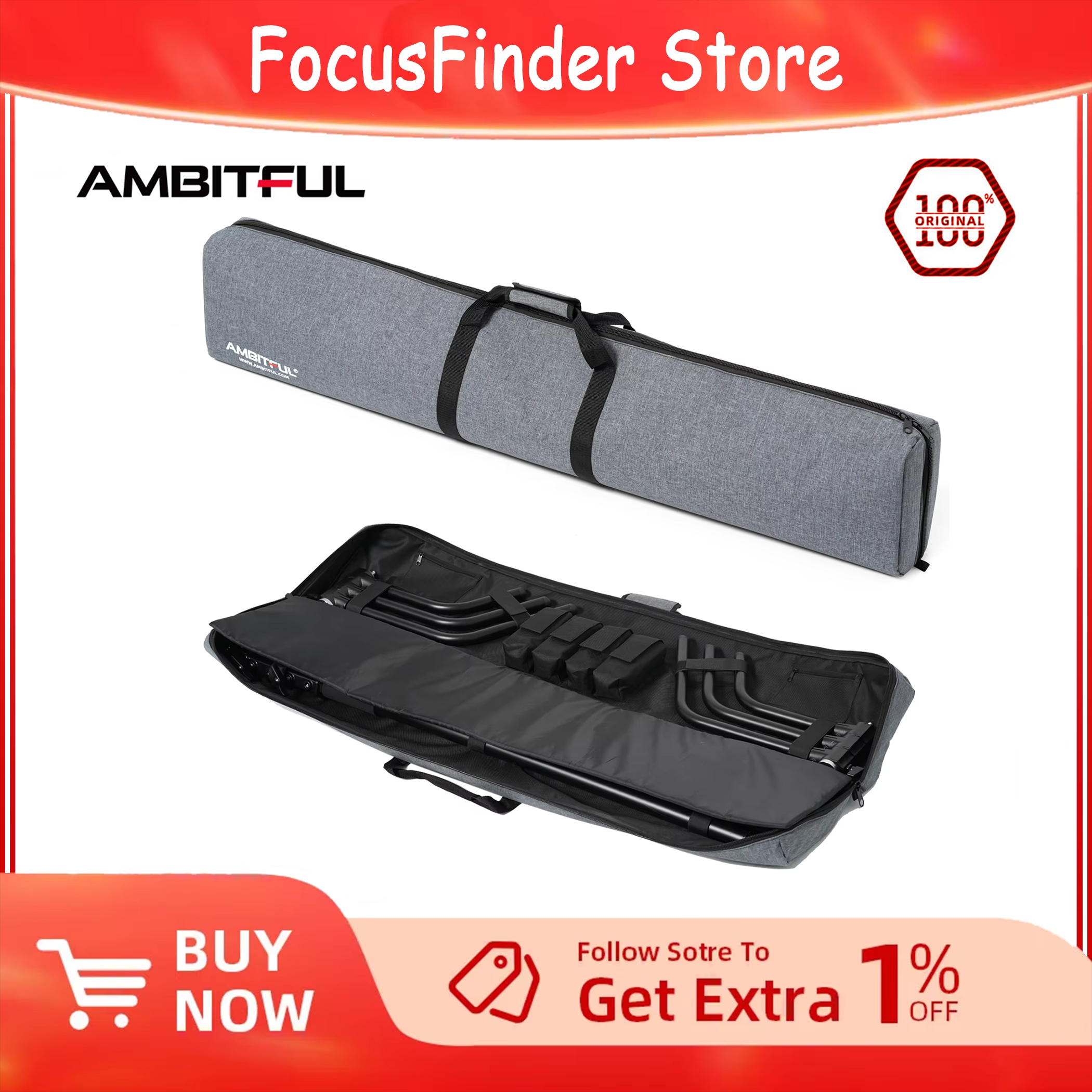  AMBITFUL PB20 magic leg case - مراجعة Photography Lighting Tips وسعره