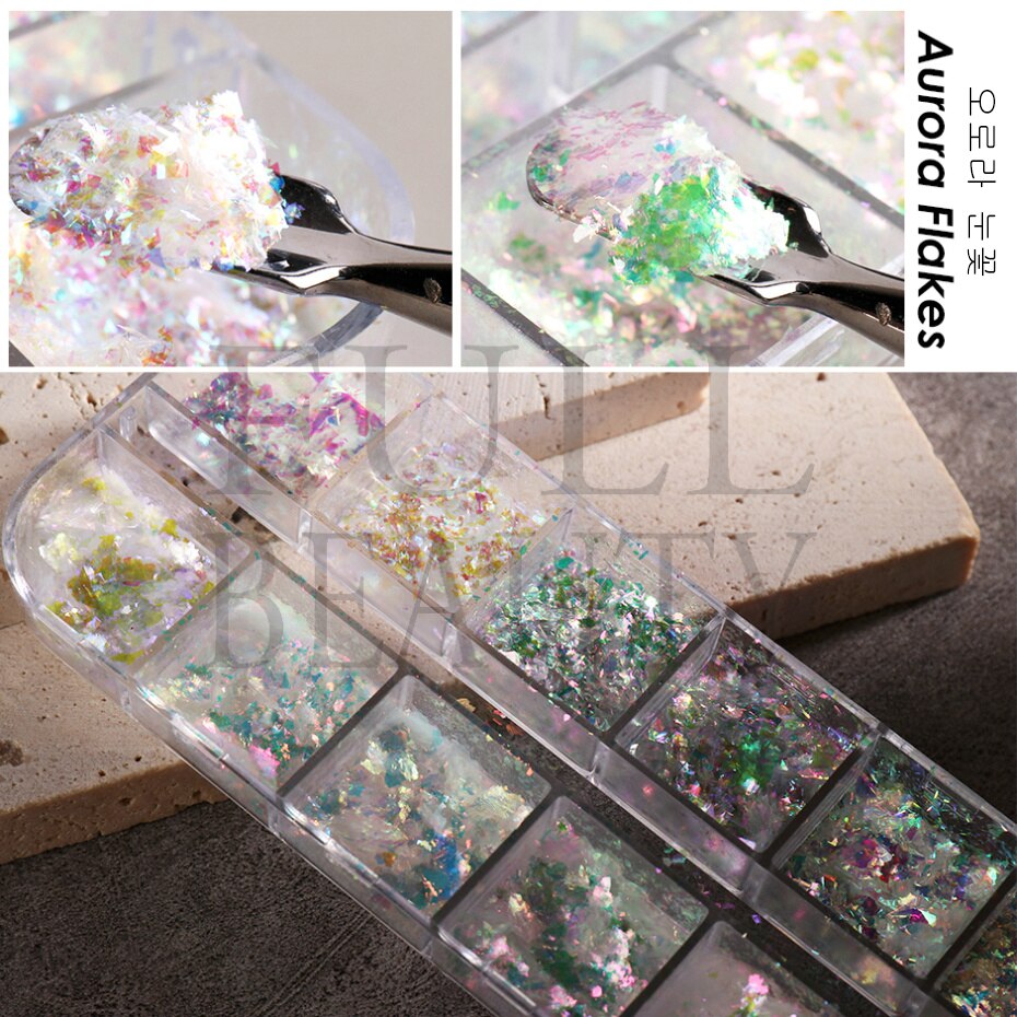 12 Grids Iridescent Nail Auror - مراجعة Photography Lighting Grid وسعره