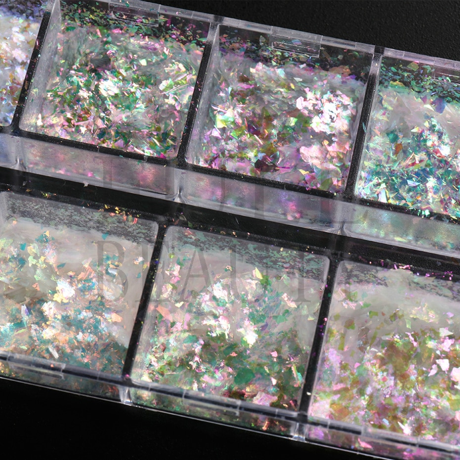 12 Grids Iridescent Nail Auror - مراجعة Photography Lighting Grid وسعره