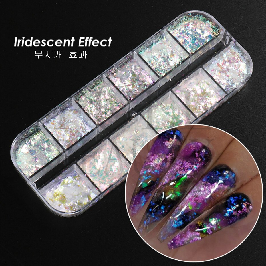 12 Grids Iridescent Nail Auror - مراجعة Photography Lighting Grid وسعره